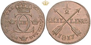 1/2 skilling 1817