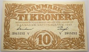10 kroner 1943 V