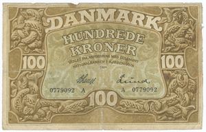 100 kroner 1924 A