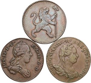 2 Liards 1780, 1789, 1790