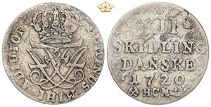 12 skilling 1720