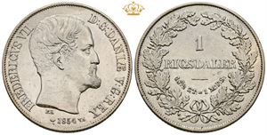 Rigsdaler 1854