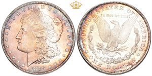 Dollar 1878, 8 tail feathers