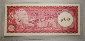 500 Gulden 1962 - Specimen
