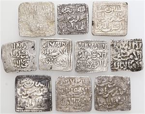 Collection of 11th- and 12th century Dirhams. (10)