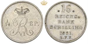 16 rigsbankskilling 1831