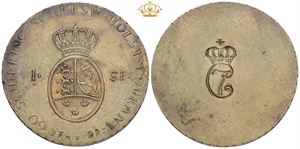 Vægtlod - speciedaler 1788