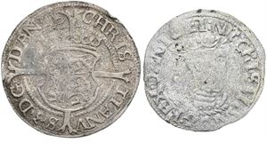 Skilling 1536, 1544. (2)