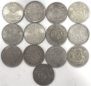 2 Kronor, 13 pcs.