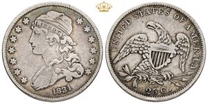 Quarter Dollar 1831