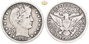 Quarter Dollar 1898