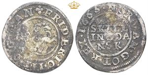 2 skilling 1665