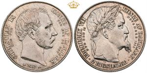 2 rigsdaler 1863 - 'Tronskiftespecie'