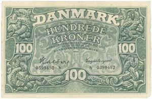 100 kroner 1946 h
