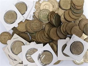 2 kroner, 'gule', 100 stk.