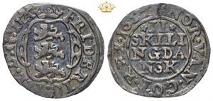 2 skilling 1657