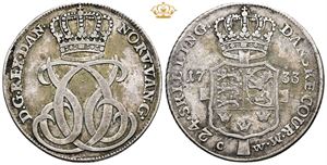 24 skilling 1733