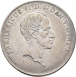 Rigsbankdaler / 1/2 speciedaler 1838 WS