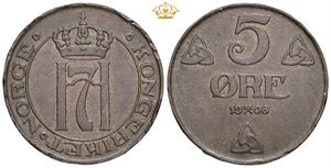 5 øre 1908