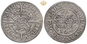 Skilling 1556 - sjælden variant