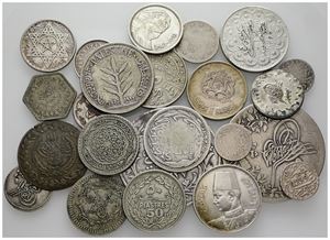Collection Arabic coins, 23 pcs., mainly Ag. (23)