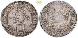 1/2 krone 1624