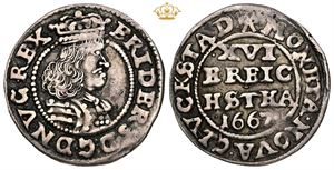 3 skilling lybsk 1667