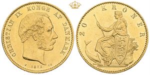 20 kroner 1873.