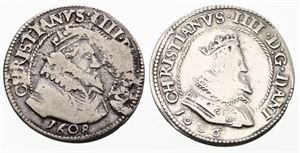 8 skilling 1606, 1608. (2)