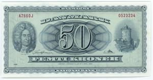 50 kroner 1966 A7 0J