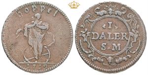 1 daler SM 1719, 'Hoppet'