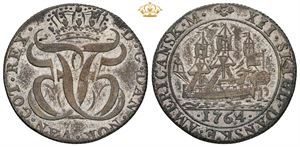 12 skilling 1764 - samtidig forfalskning