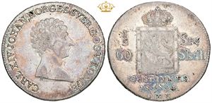 1/2 speciedaler 1824