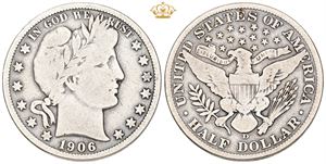 Half Dollar 1906 D