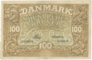 100 kroner 1930