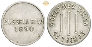 3 cents 1890