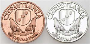 1 Fed 2014, kobber, sølv. (2)