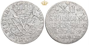 12 skilling 1719