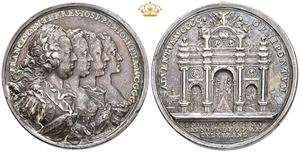The arrival of the imperial family in Innsbruck, 1765