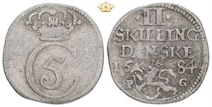 2 skilling 1684