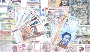 Collection banknotes, more than 60 pcs., mostly uncirculated. (60+)
