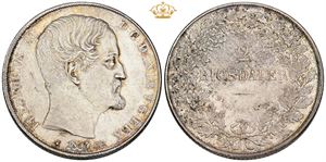 2 rigsdaler 1854 FF