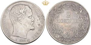 2 rigsdaler 1854 FF