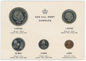 Den Kgl. Mønt, møntsæt 1978