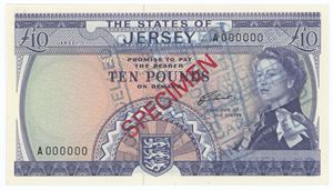 10 Pounds ND (1963), no. A000000