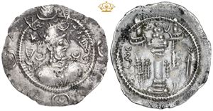 Drachm, KA mint (Karzi), Year 14