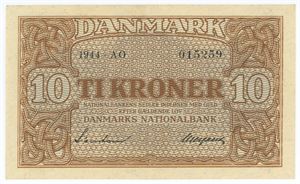10 kroner 1944 AO, Neergaard