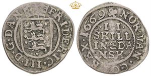 2 skilling 1669