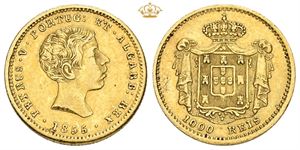 1000 Reis 1855