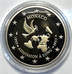 2 Euro 2013, Proof in original capsule and box of issue, with certificate